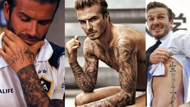 Ý nghĩa hình xăm David Beckham được nhiều người quan tâm