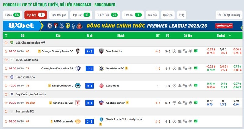 Bong Da INFO – Website cập nhật ty số trực tuyến và keo nhà cái uy tín nhất dành cho dân cược