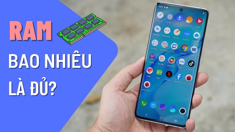 Lựa chọn dung lượng RAM nên dựa trên nhu cầu sử dụng như học tập, văn phòng, gaming hay dựng phim.