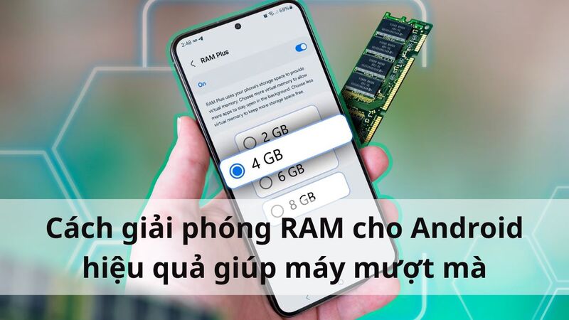 Tắt ứng dụng nền, đóng tab không dùng và khởi động lại máy là những cách đơn giản để giải phóng RAM.