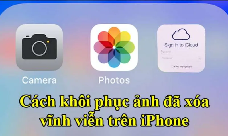 Cần phân biệt ảnh vừa xóa với ảnh đã bị xóa hoàn toàn trước khi lựa chọn phương pháp phục hồi.