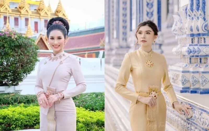 kham pha cac loai trang phuc truyen thong thai lan dac sac